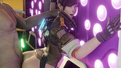 Machines of Desire: Tracer Gets F*cked Hard in the Nearby Vending Room