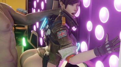 Machines of Desire: Tracer Gets F*cked Hard in the Nearby Vending Room