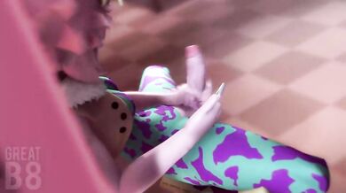 My sexy Mina and her futa friend fapping together!