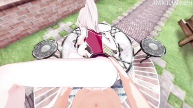 Skeletal Knight in Another World Fucks Ariane Glenys Maple