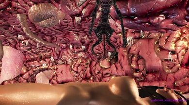 Watch as these girls are invaded by worms and their bodies become infested in part 2 of this erotic pornographic story