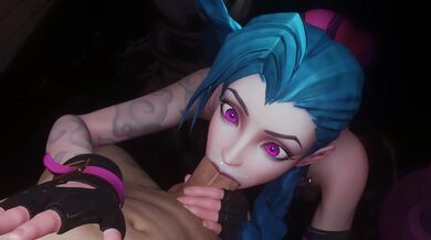 4K ultra HD Jinx blowjob (Bewyx)
