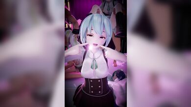 Busty milf and her son get fucked in the ass by TikTok star after she bangs him on webcam