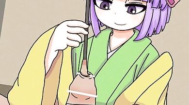 A camp full of hunger and desperation, where Hieda no Akyuu is trapped in a never-ending cycle of lust and depravity