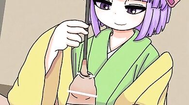 A camp full of hunger and desperation, where Hieda no Akyuu is trapped in a never-ending cycle of lust and depravity