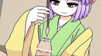 A camp full of hunger and desperation, where Hieda no Akyuu is trapped in a never-ending cycle of lust and depravity