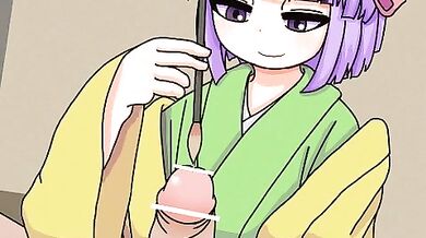 A camp full of hunger and desperation, where Hieda no Akyuu is trapped in a never-ending cycle of lust and depravity