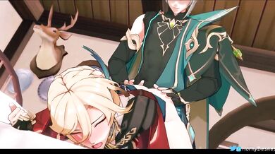 The Naughty Adventures of Kaveh and Alhaitham: The Erotic Journey Continues!