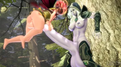 ``` The Dark Elf and the Redheaded Witch (A Hentai Adventure) Starring Willow Rosenberg and Drow Ranger [coot27] Written and Directed by John Doe