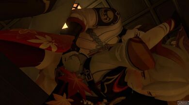 Mature Lady Teases Young Boy in Public Park with Toy Elephant and Watermelon