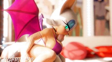 Sexy MILF Rouge Exposes Her Curvy Treats for Your Pleasure