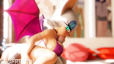 Sexy MILF Rouge Exposes Her Curvy Treats for Your Pleasure
