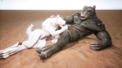 The Wolf of Hardcore Desire, Pounding the Gay Werewolf