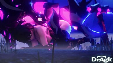 Watch as a young couple explores the world of BDSM with their new friend, Beidou Riftwolf