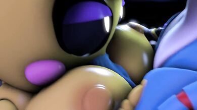 Hardcore Bukkake with Bonnie and Chicka