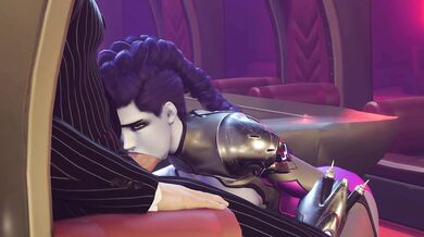Widow Blowjob [Dom3D]
