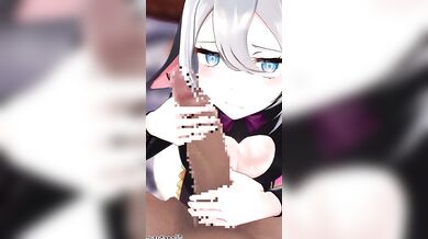 This is a 3D hentai animation where a female protagonist gets her hands tied and is for*ced to face her tormentor, Suzutaro3D