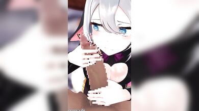 This is a 3D hentai animation where a female protagonist gets her hands tied and is for*ced to face her tormentor, Suzutaro3D