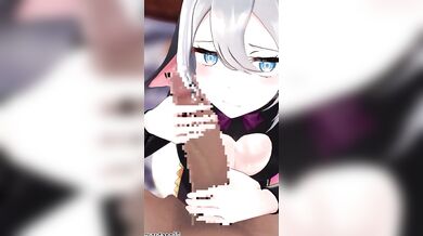 This is a 3D hentai animation where a female protagonist gets her hands tied and is for*ced to face her tormentor, Suzutaro3D