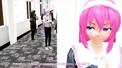 After her first night with Luka, Nana finally got over her shyness problem and was ready to explore more of her sexuality