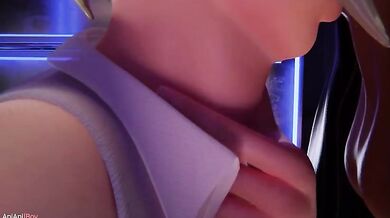 The Mercy Elevator Incident - 18 Hentai Porn Video