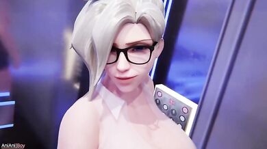 The Mercy Elevator Incident - 18 Hentai Porn Video