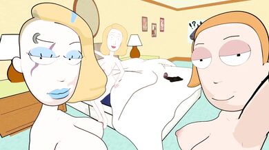 Two busty sisters, Beth and Summer Smith, from a universe where Giant breasts and Incest is commonplace