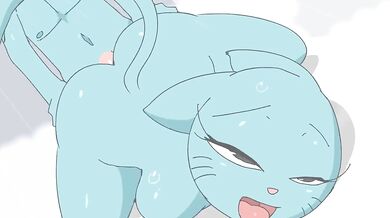 Watch Nicole Watterson take a steamy shower in this hot hentai porn video!