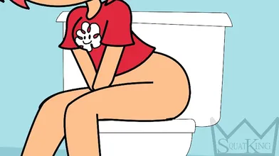 Exploring the Depths of Anal Pleasure with Lammy and Lamb in Toilet Full w/ Audio (by SquatKing and Sorollos)