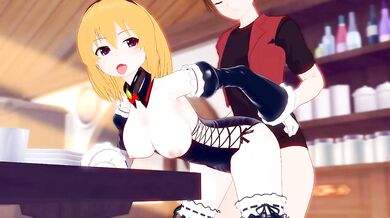 You’re watching Anime Porn Parody! Will Satoko be able to satisfy her horny anons in this sexy adventure? Find out now!