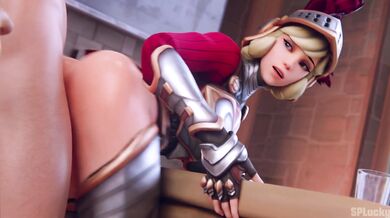 Watch the Royal Knight Mercy take on Splucky in a sexy battle of power and control!