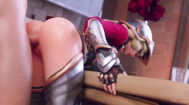 Watch the Royal Knight Mercy take on Splucky in a sexy battle of power and control!