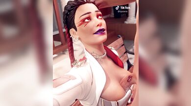 Getting down and dirty with a wild loba as she sucks on your cock while fingering her tight pussy, all for the sake of that TikTok fame