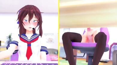 Watch Hikari, a beautiful futa girl, masturbate live on cam!