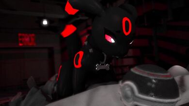 A couple, Lylia and Faith, decide to spice up their sex life by adding a new twist - an Umbreon plushie