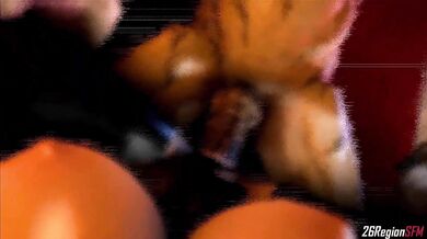 Samus, the space slut, is in for a world of hurt as she is violently raped by an unknown assailant in this hentai PMV/HMV