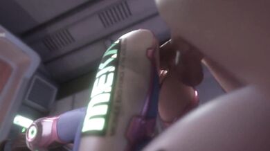 Watch DVa and her doggy friend Fraxxlr get it on in this hardcore hentai porn scene!