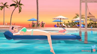 The art of love and war - Chika, ravaged by Mr Impy on a summer resort