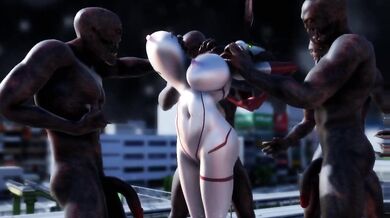 Pussy surrender to powerful handling