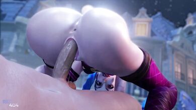 The sexy babysitter, Jinx Comp, has her eyes set on the hot dad Watch as she seduces him with her naughty antics while taking care of his kids!