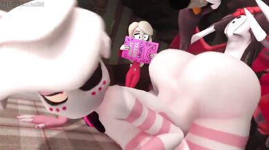 Watch as Millies hot daddy forces her to have sex with all his friends in this hentai porn video