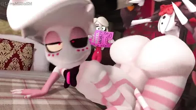 Watch as Millies hot daddy forces her to have sex with all his friends in this hentai porn video