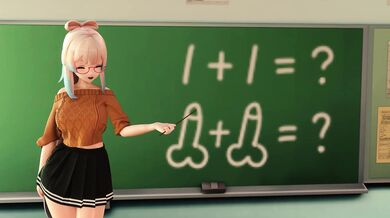 Improving sexual education with double penetration