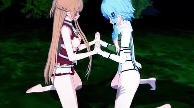 Sword Art Online - Asuna X Sinon