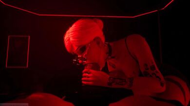 One-on-one with a futa and her blowjob skills [Xypherr]