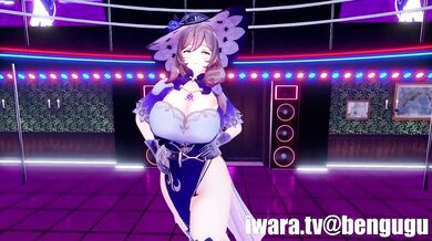 Lisa the Size Queen: Genshin MMD Tribute