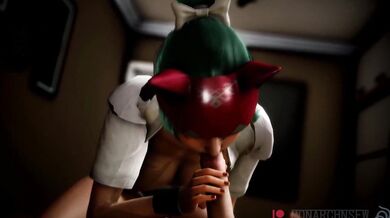 Kiriko gets her first anal experience with a big black dick!