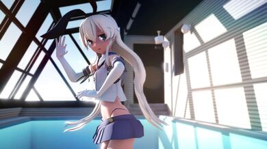 Shimakaze - Anime Girls [MMD R18] Shironeko