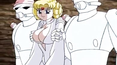 Watch the sexy princess Serena get fucked by a giant star ball in this HMV hentai porn video!