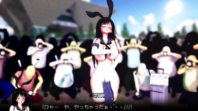 The public cosplay of Aquinas was exposed in Lewd MMD 2, with the lewdness of her acts being unleashed for all to see